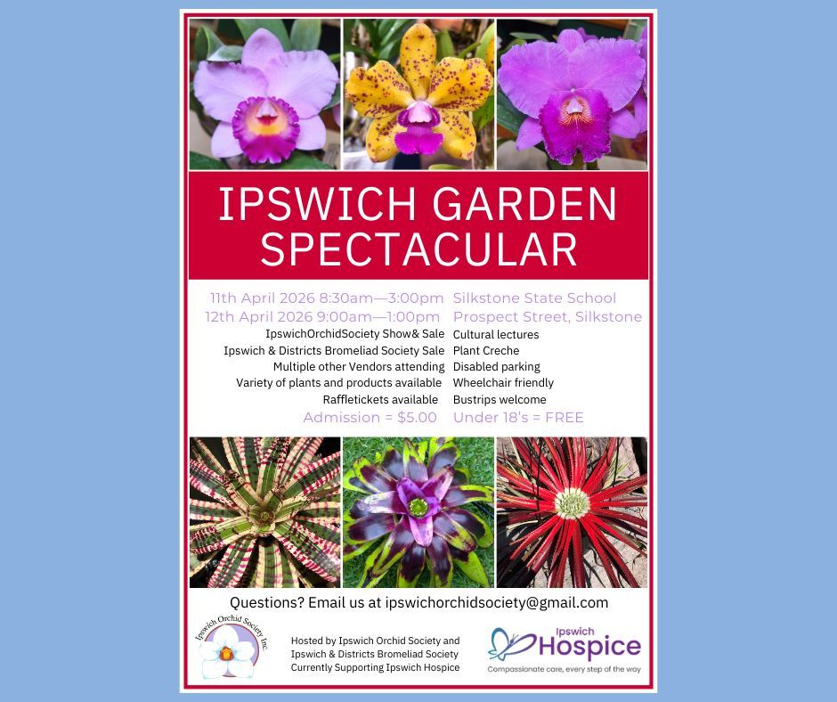 Ipswich Garden Spectacular Flyer for Ipswich Garden Spectacular Event